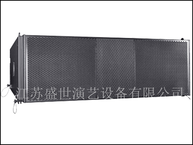 三分頻三驅(qū)動雙12寸線陣列音箱